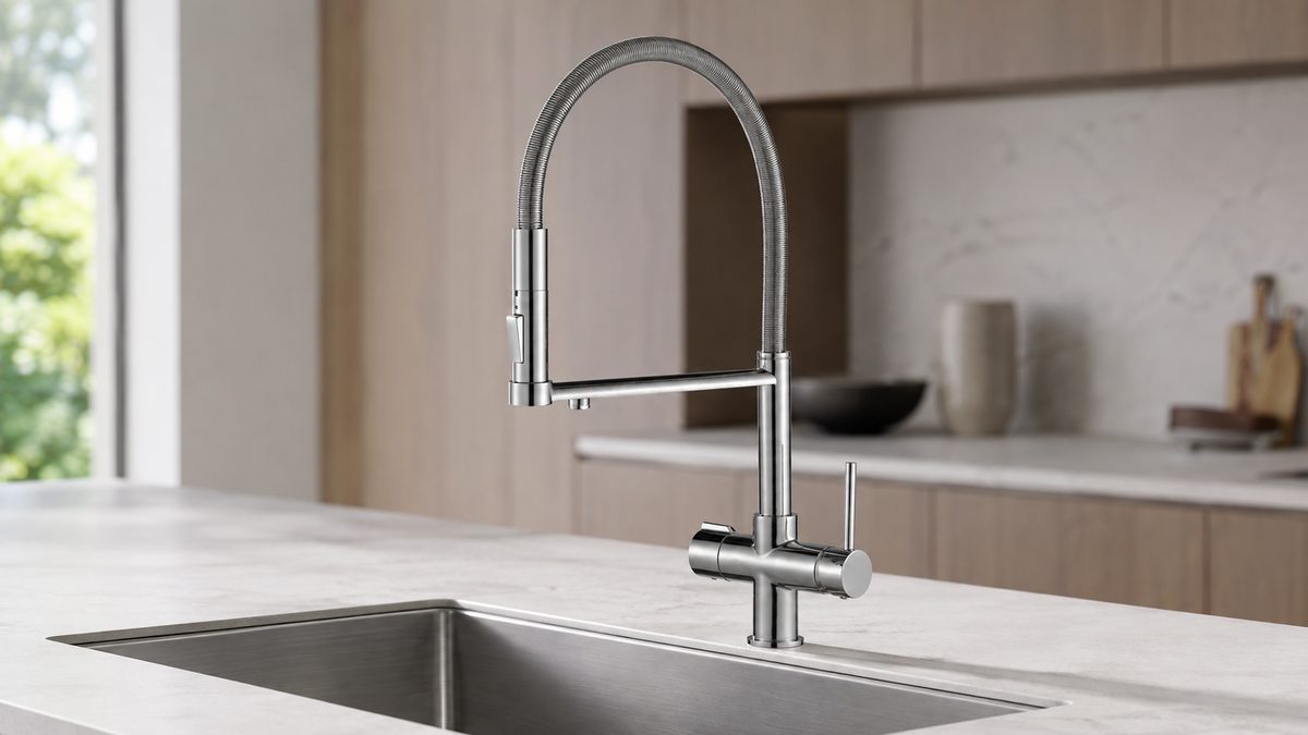 Grifo SON EU 5V04A, mango flexible